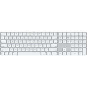 Apple Magic Keyboard with Touch ID and Numeric Keypad for Mac models with silicon - US English - White Keys