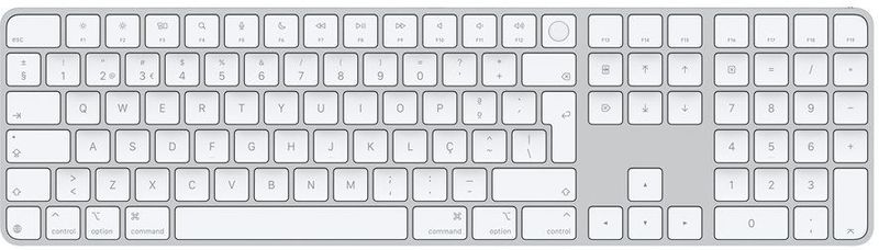 Apple - Magic-toetsenbord - Wit - Met Aanraak-ID en Numeriek Toetsenblok