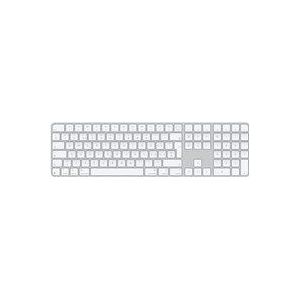 Apple Magic Keyboard met Touch ID en numeriek toetsenblok voor Mac-modellen met Apple silicon - Zwitsers - Witte toetsen ​​​​​​​