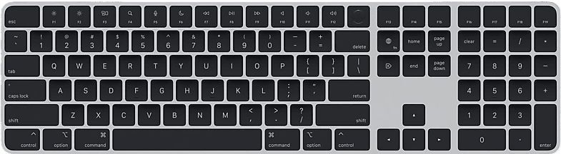 Apple - Magic Keyboard - Zwart - Met Numeriek Toetsenblok en Touch ID