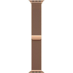 Apple Watch Band - Milanees bandje - 46 mm - Goud - M/L