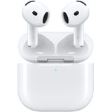 Apple AirPods 4 draadloze oortjes, Bluetooth-koptelefoon, persoonlijke ruimtelijke audio, zweet- en waterbestendig, USB C-oplaadcase, H2 chip, tot 24 uur batterijduur, moeiteloos instellen voor iPhone