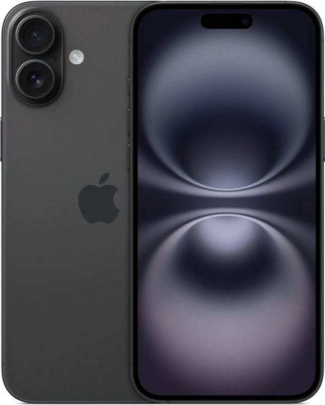 Apple iPhone 16 Plus 128GB - Black 128 GB Zwart