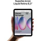 Apple - iPad Mini - Tablet - Sterrenlicht - 256 GB - A17 Pro Chip