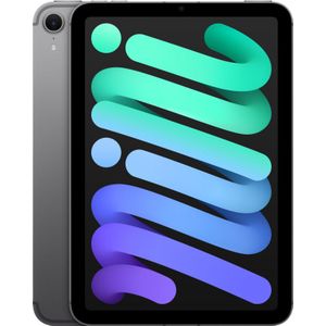 Apple iPad Mini (A17 Pro): 8,3'' Liquid Retina Display, 512 GB, WLAN 6E und 5G Mobilfunk, 12 MP Front /12 MP Rückkamera, Touch ID, Batterie für den ganzen Tag – Space Grau