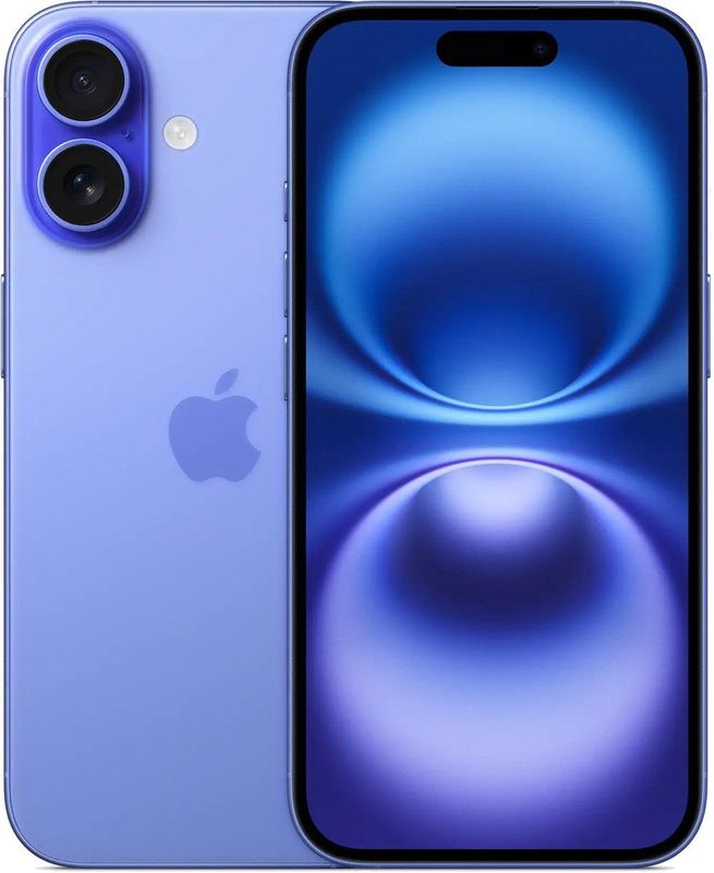 AppleiPhone 16 128GB - Smartphone Blauw