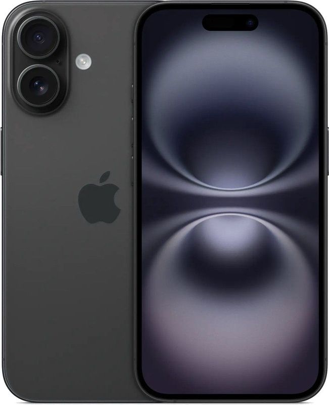 Apple - iPhone 16 - Smartphone - Zwart - 128GB
