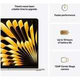 Apple MacBook Air (2025) 15 - M4 - 16 GB - 256 GB - Sterrenlicht