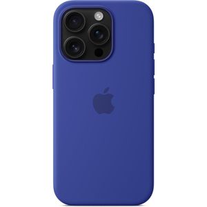 Apple Silikon Case Handy-Cover für Apple iPhone 16 Pro ultramarin