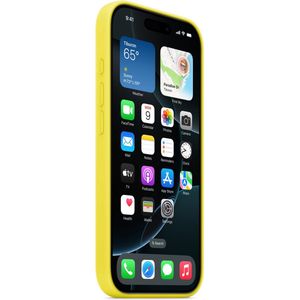 Apple Silicone Backcover MagSafe voor de iPhone 16 Pro Star Fruit