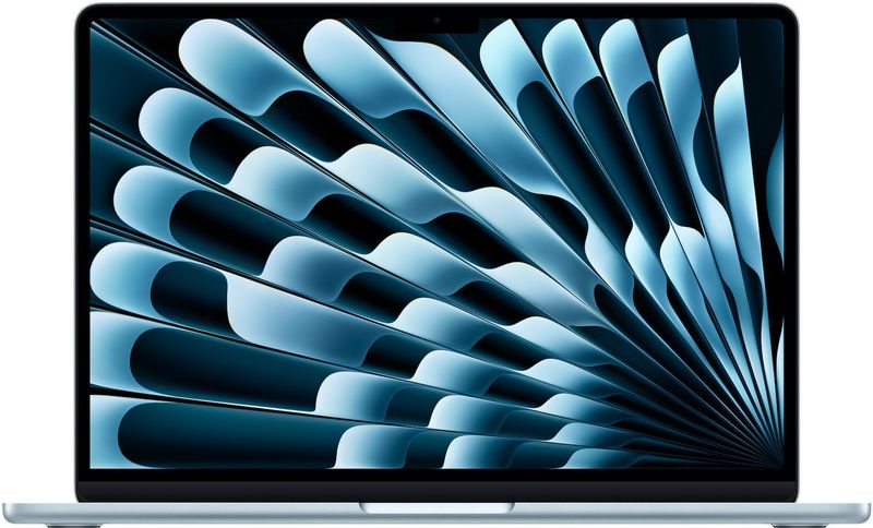 Apple MacBook Air (13"", Apple M4 Chip mit 10‑Core CPU und 8‑Core GPU, 16GB Gemeinsamer Arbeitsspeicher, 256 GB) - Himmelblau