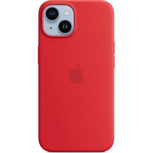 Apple - Silic Case - Telefoonhoesje - Rood - Silicone - Voor iPhone 14