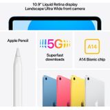 Apple - iPad 2022 - Tablet - Zilver - 10.9 inch - 256 GB - 5G