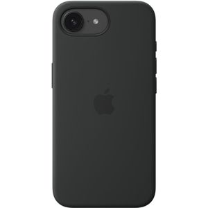 Apple iphone 16e silicone case zwart