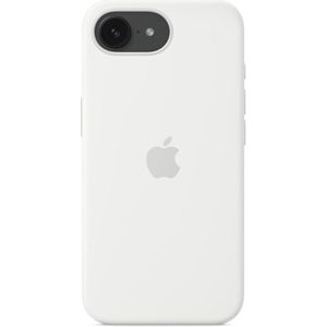 0 Apple Silikon Case iPhone 16e (weiß)