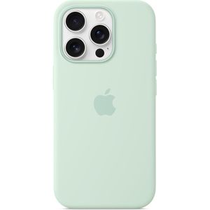 Apple iPhone 16 Pro Silikon Case mit MagSafe, aquamarin