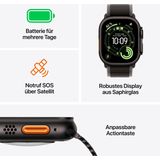 Apple - Ultra 3 - Smartwatch - 49 mm - 5G - Titanium Kast - Waterbestendig tot 100 meter