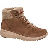Skechers - On-the-GO Glacial Ultra - Regenlaarzen - Bruin - Suède met Synthetische Voering