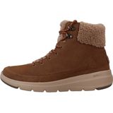 Skechers - On-the-GO Glacial Ultra - Regenlaarzen - Bruin - Suède met Synthetische Voering