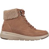 Skechers - On-the-GO Glacial Ultra - Regenlaarzen - Bruin - Suède met Synthetische Voering