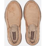 Skechers 2042 tan heren pantoffel (open hiel)