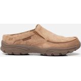 Skechers 2042 tan heren pantoffel (open hiel)