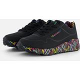 Skechers - Hartjesmotief - Sneakers - Metallic - DuraLeather