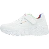 Skechers - Uno Lite-Rainbow Specks - Sneakers - White - Synthetisch - Air-Cooled Memory Foam