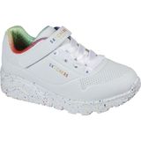 Skechers - Uno Lite-Rainbow Specks - Sneakers - White - Synthetisch - Air-Cooled Memory Foam