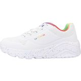 Skechers - Uno Lite Rainbow Speckle - Sneakers - Wit