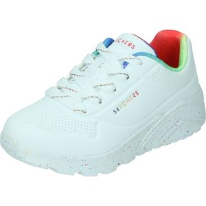 Skechers - Uno Lite Rainbow Speckle - Sneakers - Wit
