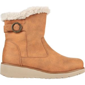 Skechers - Keep Sake Wedge - Veterboots - Imitatieleer - Gevoerd met Imitatiebont