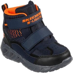 Skechers Magna-Lights-Frosty Fun 401504N-NVBK, voor een jongen, Marineblauw, Laarsjes,Sportschoenen, maat: 23