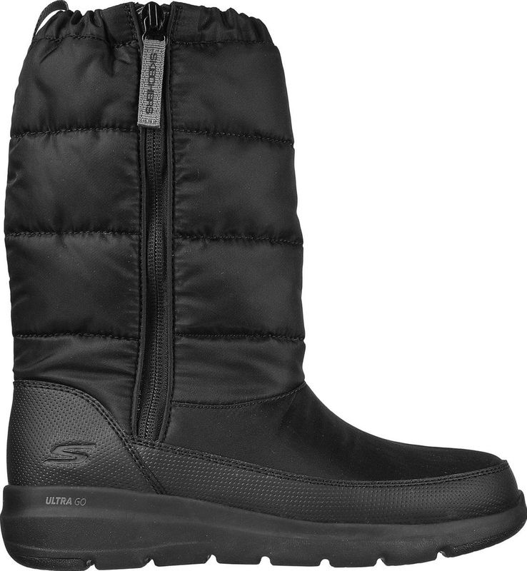 Skechers Glacial Ultra - Wintertime Dames Sneakers - Black