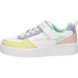 SKECHERS - Sport Court 92 - Kindersneakers - Wit - Synthetisch