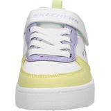 SKECHERS - Sport Court 92 - Kindersneakers - Wit - Synthetisch