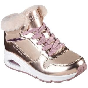 Skechers Uno sneakers rosegoud Textiel - Dames - Maat 34