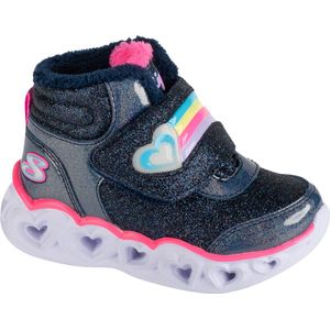 Skechers Heart Lights - Brilliant Rainbow 302669N-NVPK, voor meisje, Marineblauw, Laarzen,Sneeuw laarzen, maat: 23