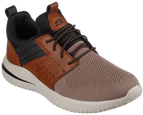 Skechers DELSON 3.0-CICADA Slip-On Sneaker, Slipper, Freizeitschuh mit Gummizug zum Schlupfen