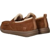 Skechers Melson Willmore Heren Sloffen Bruin