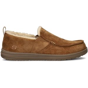 Skechers - Melson Willmore - Pantoffels - Bruin - Heren