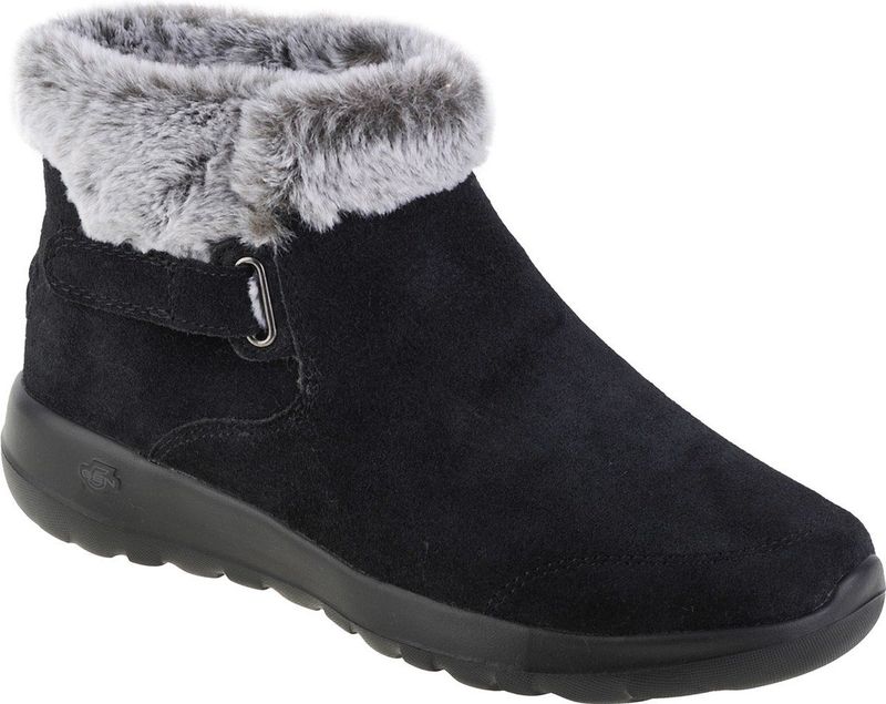 Skechers On The Go Joy - First Glance 144041-BKGY Vrouwen Zwart Laarzen Sneeuw laarzen