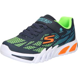 Skechers Flex-Glow Elite Vorlo Sneaker voor jongens, Navy Synthetische Multi Trim, 32 EU