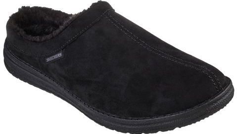Skechers - Melson - Pantoffels - Zwart - Luxe Foam-demping