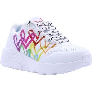 Sneakers - James - Gevoerd - Imitatieleer - Motiefprint