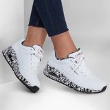 Skechers - JGoldcrown - Gympen - Wit - Synthetisch Durabuck