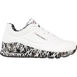 Skechers - JGoldcrown - Gympen - Wit - Synthetisch Durabuck