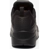 Skechers - Uno Fastime - Sneakers - Zwart - Imitatieleer, Textiel, Rubber