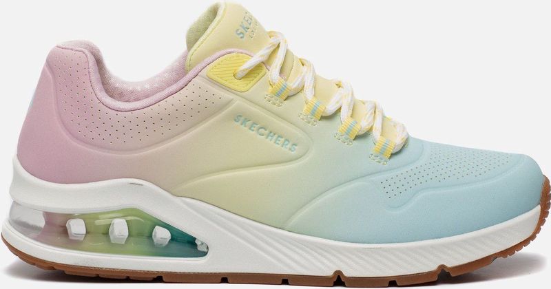 Skechers Uno 2 Ombre Away Multi Sneakers wit - Dames
