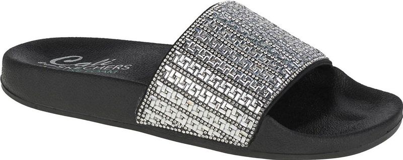 Skechers - Cali Pop Ups New Spark - Sandal Slipper - Zwart - Luxe Foam